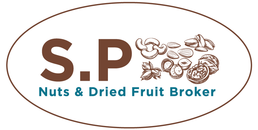 S P nut and fruit broker logo